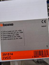 bticino kit 2 telecamere e 1 dvr