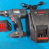 BOSCH TRAPANO AVV. GSR 14,4 V + batteria + caricab