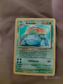 Pokemon Carta  VENUSAUR HOLO SET BASE