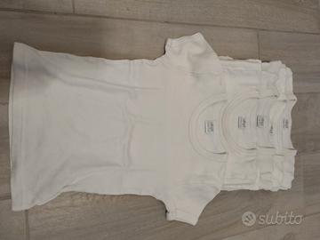 5 magliette intime caldo cotone - 4 anni