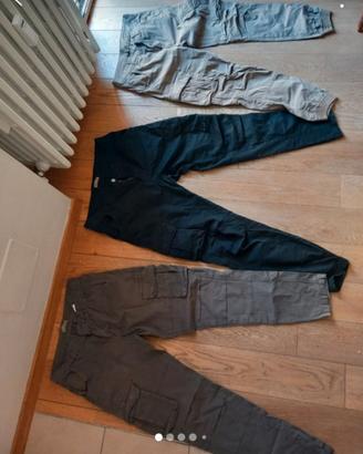 3 Pantaloni cargo Scout tg.S