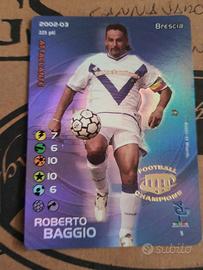 FOOTBALL CHAMPIONS 2002-03 Roberto Baggio PROMO 5