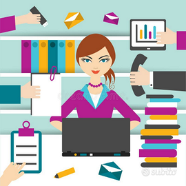 Segretaria, receptionist, ecc