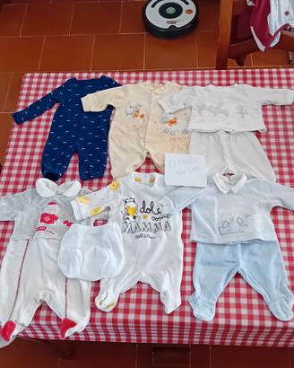 lotto 8 pezzi bambino 44 cm tenuti molto bene.