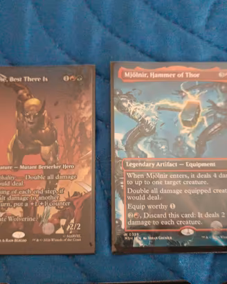 Magic the Gathering Marvel Super Heroes come nuove