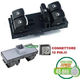 Pulsantiera Interruttore Golf 6 Touran Polo Cromo