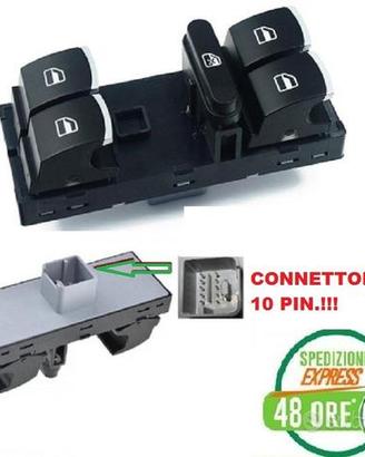 Pulsantiera Interruttore Golf 6 Touran Polo Cromo