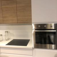 Cucina bianca laccata lineare A prezzo di fabbrica
