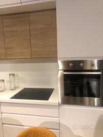 Cucina bianca laccata lineare A prezzo di fabbrica