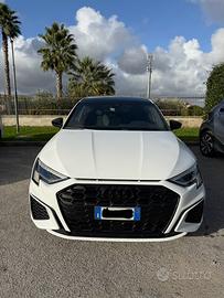 Audi A3 45 tfsie(245cv) sportback bianca