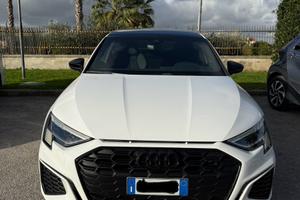Audi A3 45 tfsie(245cv) sportback bianca