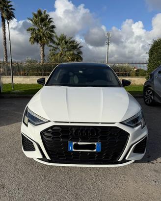 Audi A3 45 tfsie(245cv) sportback bianca