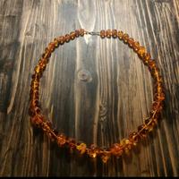 collana in ambra naturale 