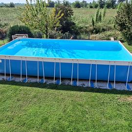 Piscina laghetto 3,50x8,50 altezza 1,30