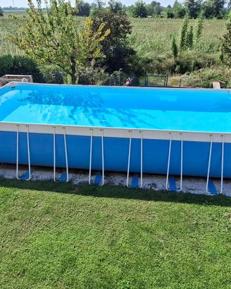 Piscina laghetto 3,50x8,50 altezza 1,30