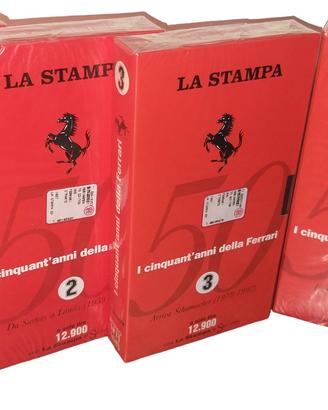 VHS Collezione I Cinquant'anni della Ferrari