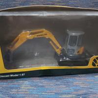 Collezione modellini macchine movimento terra