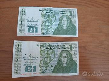 Banconote Irlanda Eire 1 Pound