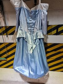 VESTITO CARNEVALE aurora/cenerentola double facen