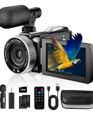 Vmotal Videocamera 4K 48MP 60Fps Zoom