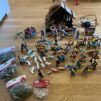 presepe pezzi principali e capanna