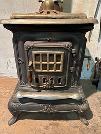 Stufa a legna in ghisa