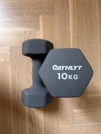 Coppia dumbell manubri  10kg