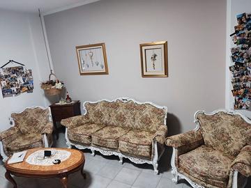 salotto coordinato 3+1+1 shabby chic