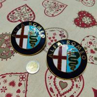 Alfaromeo Logo Stemma NUOVI (2pz)  (1982 - 2015)