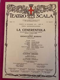Locandine Teatro alla Scala Claudio Abbado