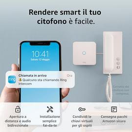 RING INTERCOM - Citofono Smart NUOVO 2 Batterie