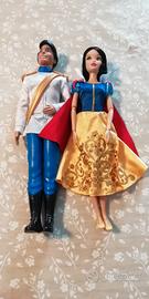 Bambole Biancaneve e Principe Azzurro