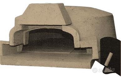 FORNO A LEGNA IN MATERIALE REFRATTARIO MGF 95B