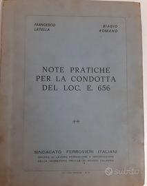 note pratiche condotta locomotiva e.656