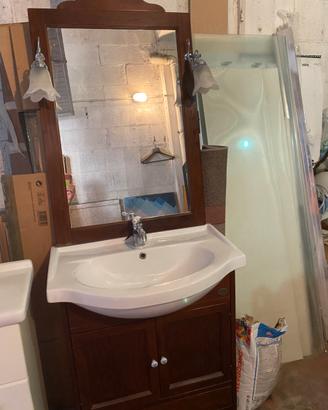 Mobile Bagno Eban il legno