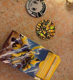 Lotto carte pokemon con monete