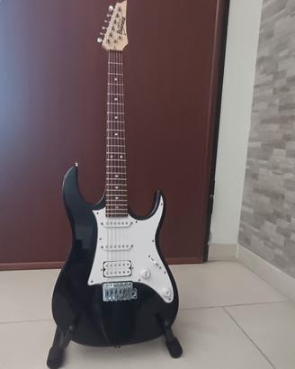 chitarra elettrica Ibanez grx40-bkn