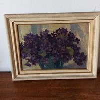 Quadro olio su tavola