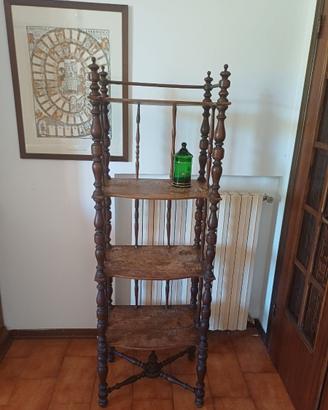 Étagère antica fine '800 in legno massello