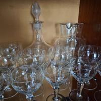 Servizio in cristallo di Boemia