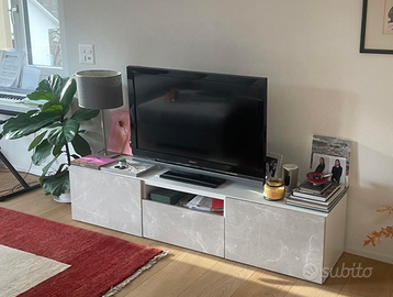 Mobile TV, 180x40x38, come nuovo, stile marmo