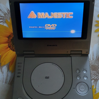 Lettore portatile majestic DVD