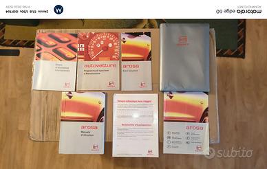 LIBRETTI USO E MANUTENZIONE SEAT AROSA 1.4