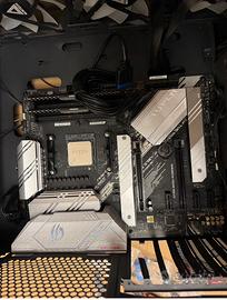 Ryzen 7 5800x3d  +rog strix b550-a + ram 2x16 gb