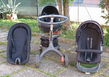 Passeggino Stokke Xplory® X con navicella e ovetto