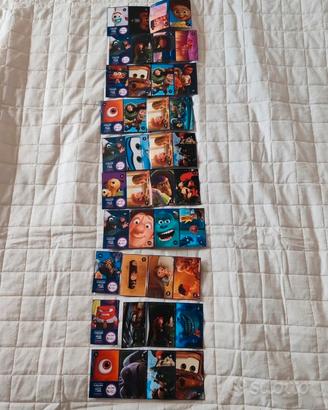 Lotto Figurine Card Disney Pixar Conad

