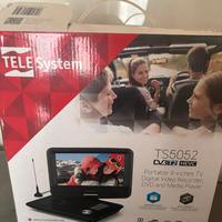 tv portatile xon lettore DVD 