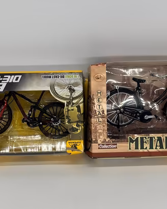 Modellino bicicletta Mountain Bike in metallo 1:10