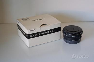 CONVERTITORE SIGMA MC-11 CANON EF-E - SONY E-MOUNT