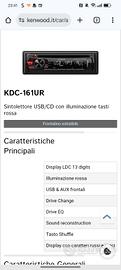 autoradio Kenwood 